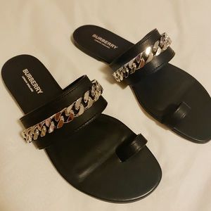 Burberry Heidi sandals.